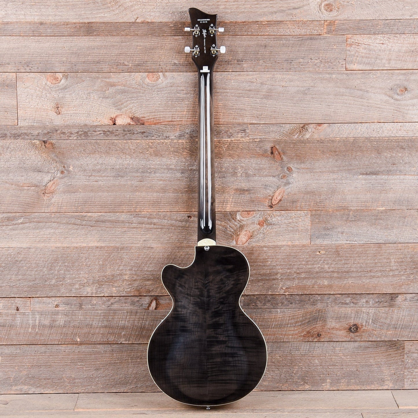 Hofner Ignition Pro Club Bass Transparent Black Bass Guitars / 4-String
