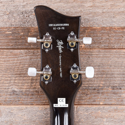 Hofner Ignition Pro Club Bass Transparent Black Bass Guitars / 4-String