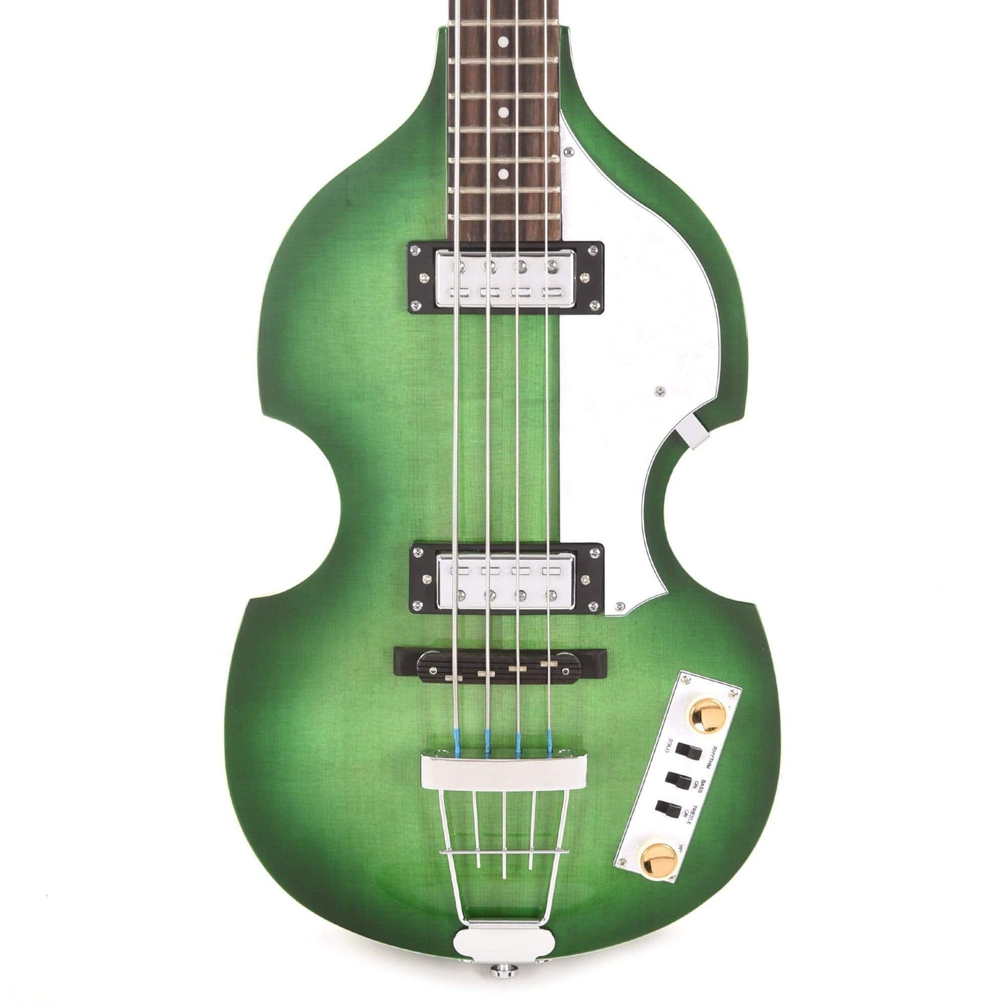 Hofner Ignition Pro Violin Bass '70s Green Burst Bass Guitars / 4-String