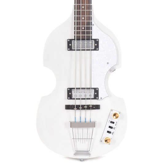 Hofner Ignition Pro Violin Bass Pearl White Bass Guitars / 4-String