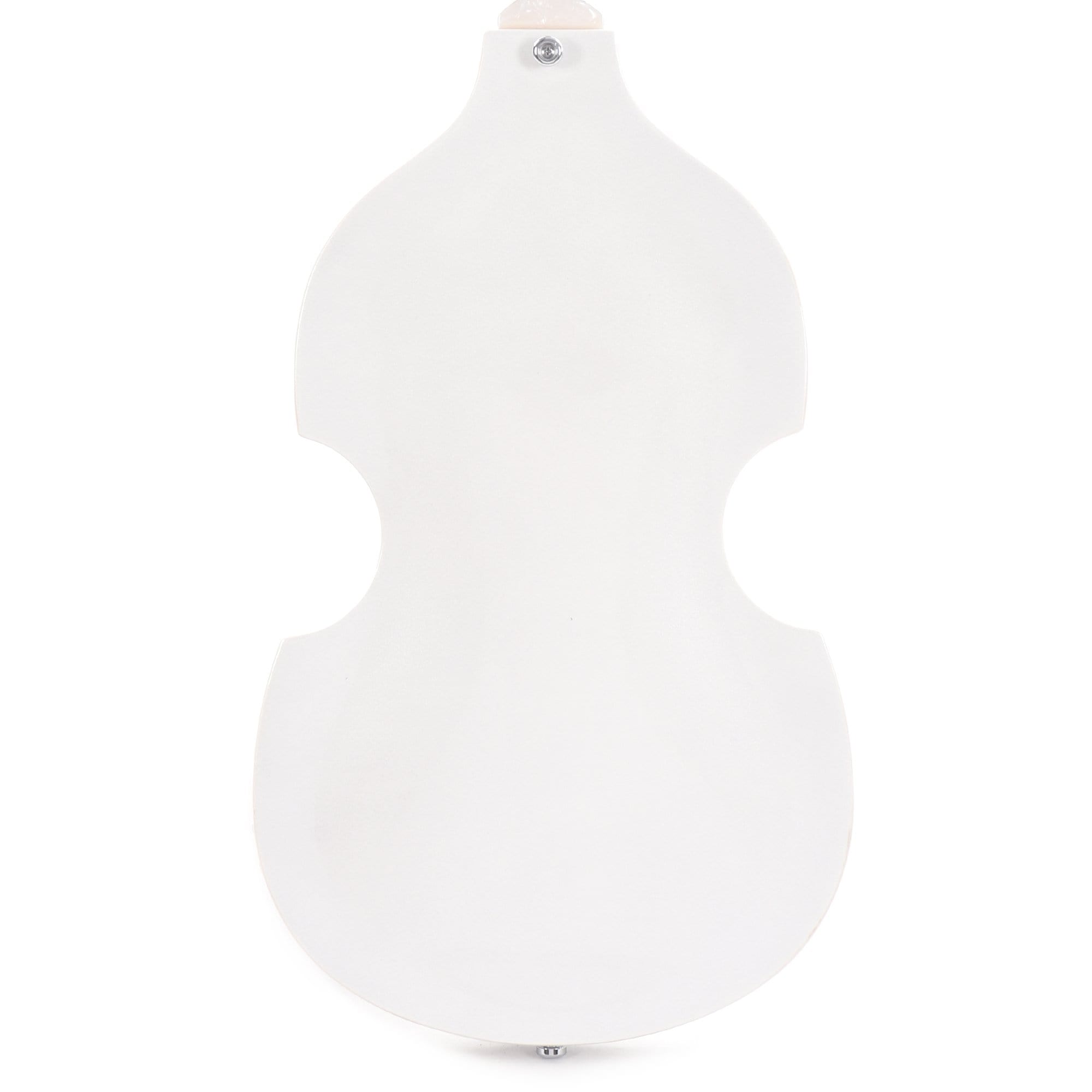 Hofner Ignition Pro Violin Bass Pearl White Bass Guitars / 4-String