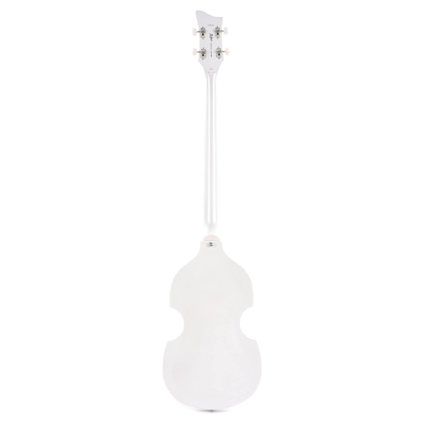 Hofner Ignition Pro Violin Bass Pearl White Bass Guitars / 4-String