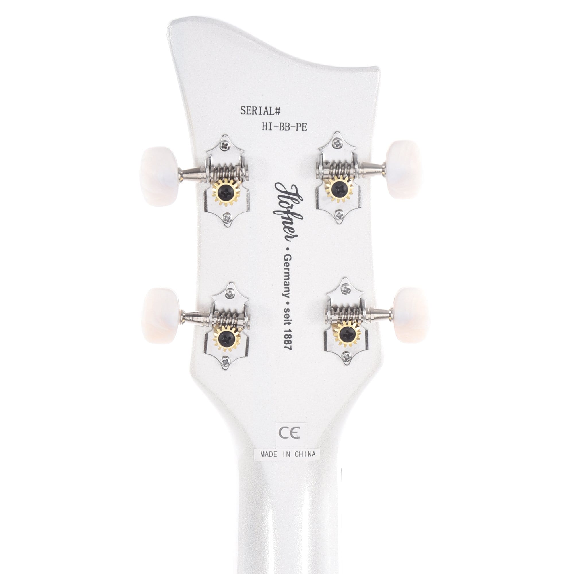 Hofner Ignition Pro Violin Bass Pearl White – Chicago Music Exchange