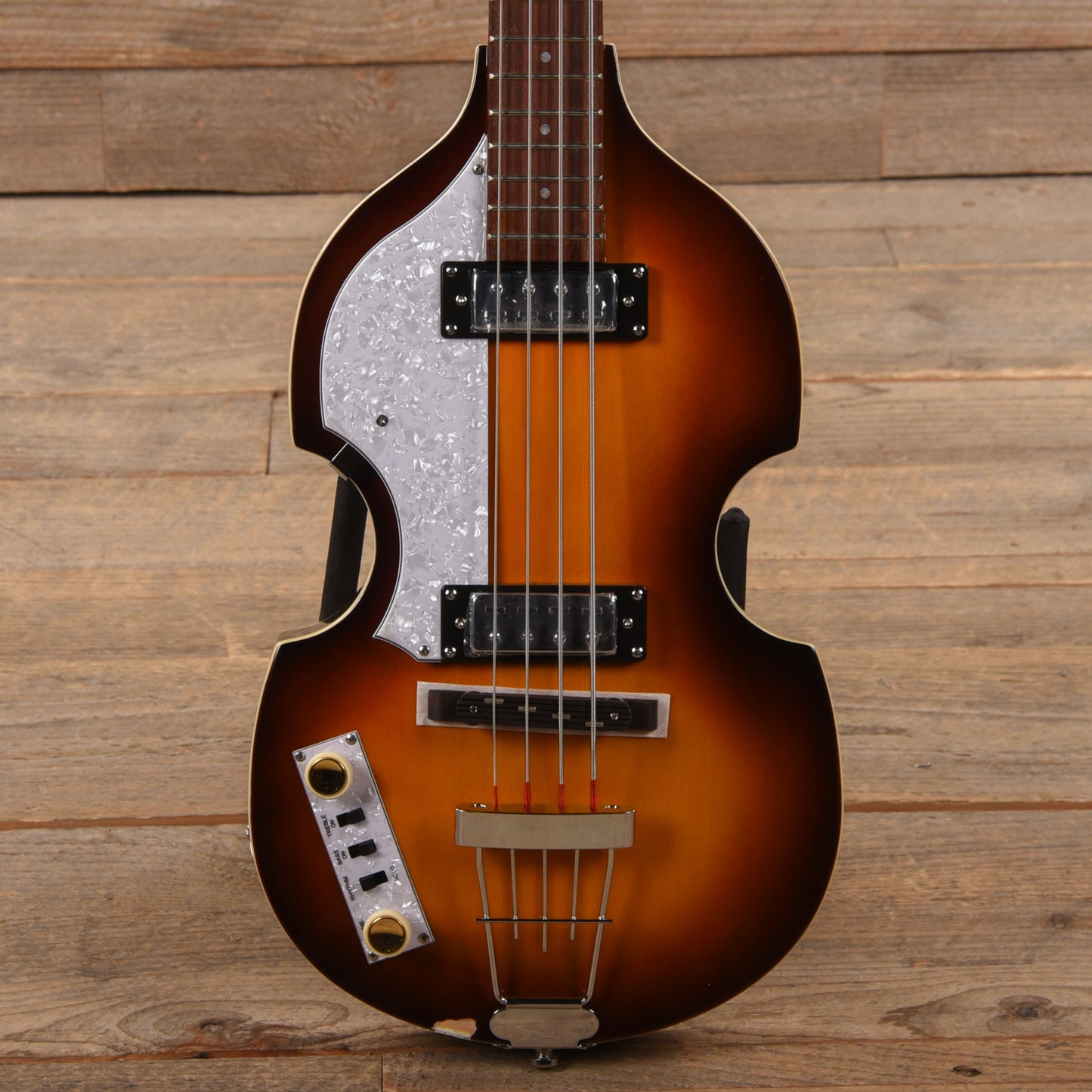 Hofner Ignition Pro Violin Bass Sunburst LEFTY Bass Guitars / 4-String