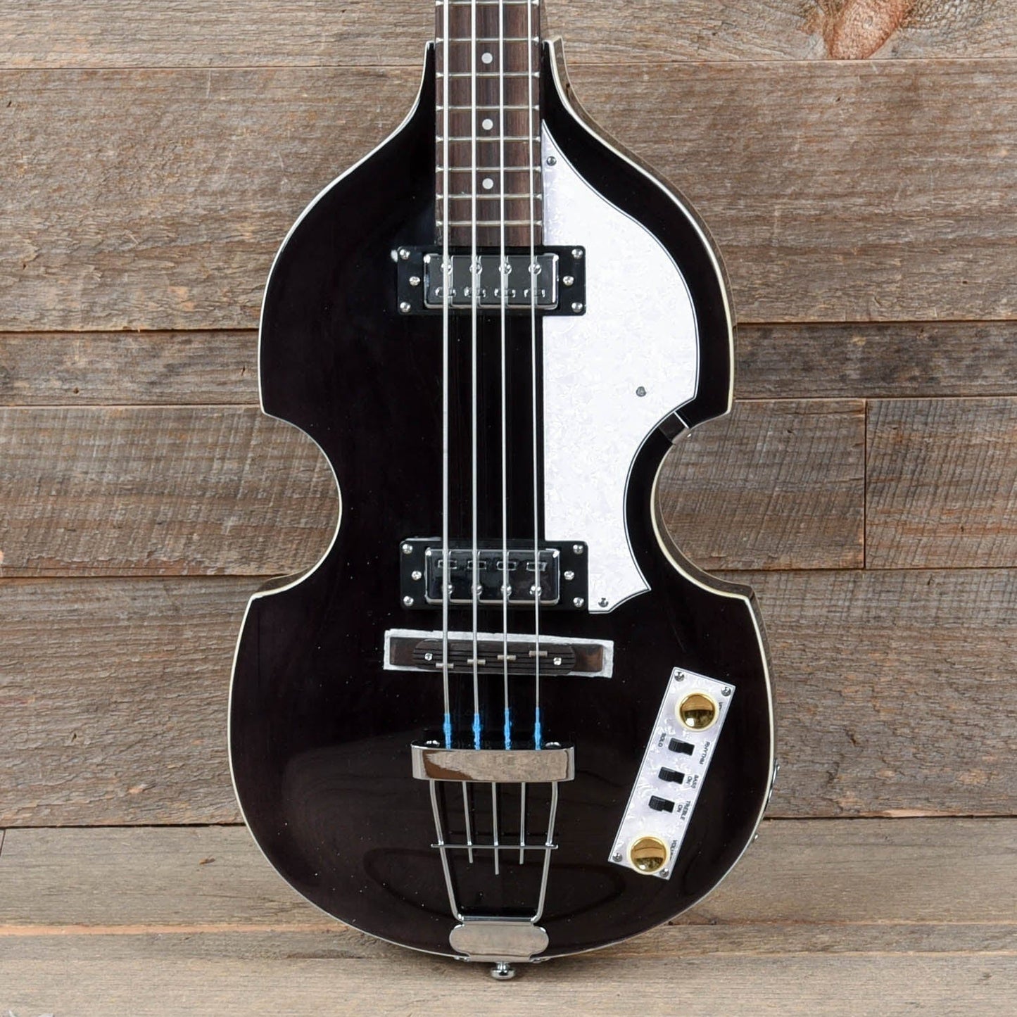 Hofner Ignition Pro Violin Bass Transparent Black Bass Guitars / 4-String