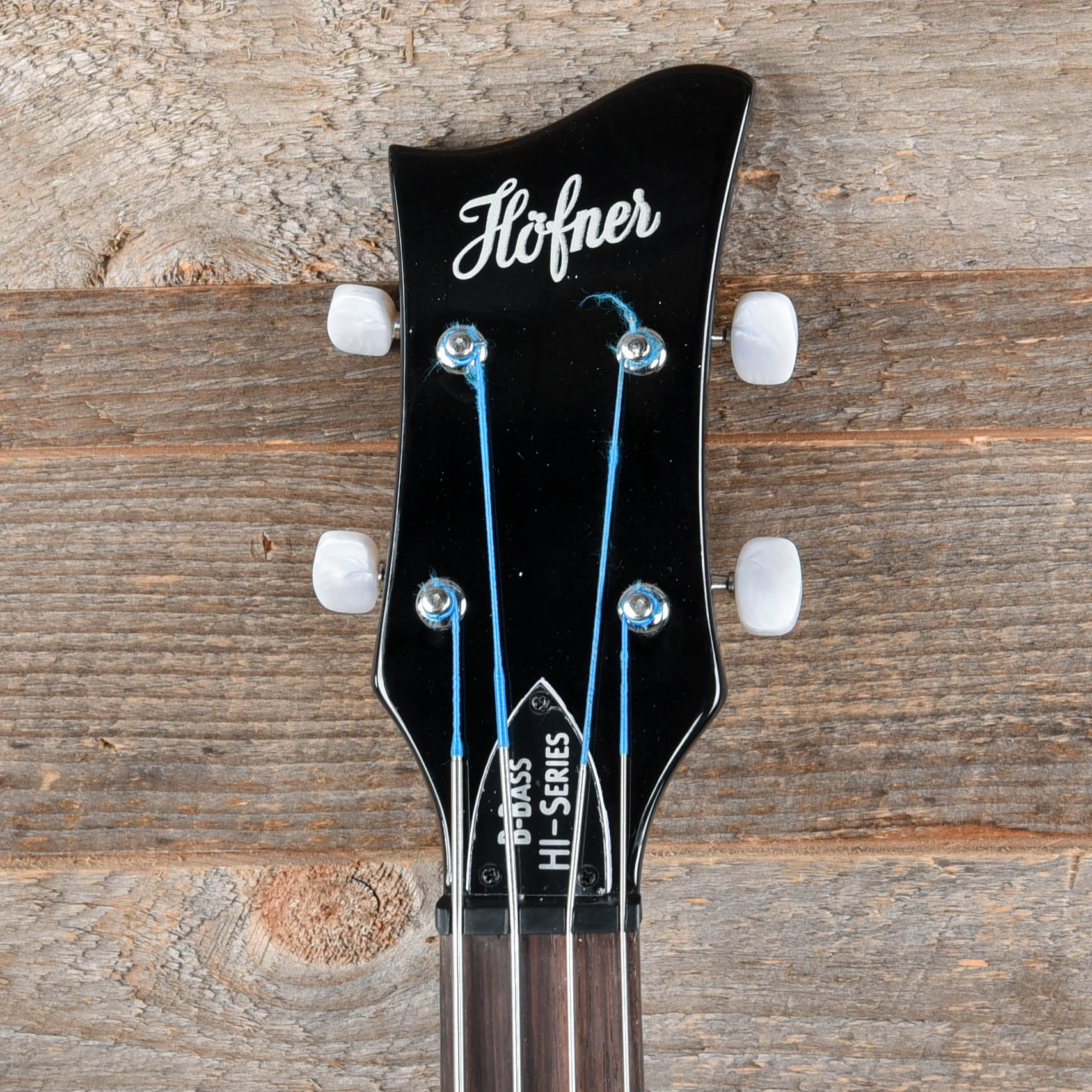 Hofner Ignition Pro Violin Bass Transparent Black Bass Guitars / 4-String