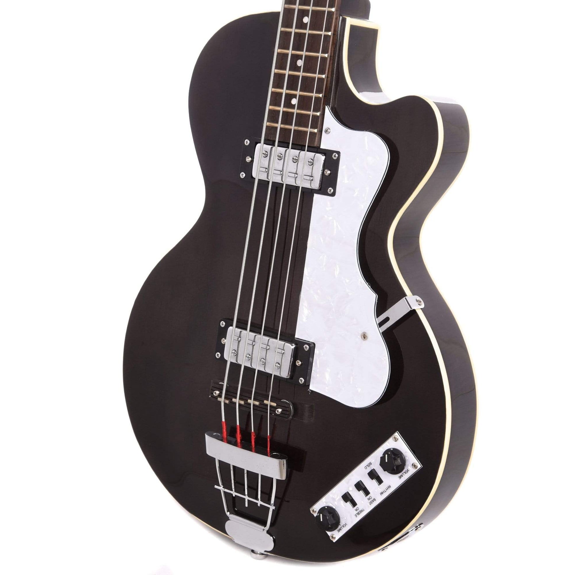 Hofner Ignition Series Club Bass Trans Black Bass Guitars / 4-String