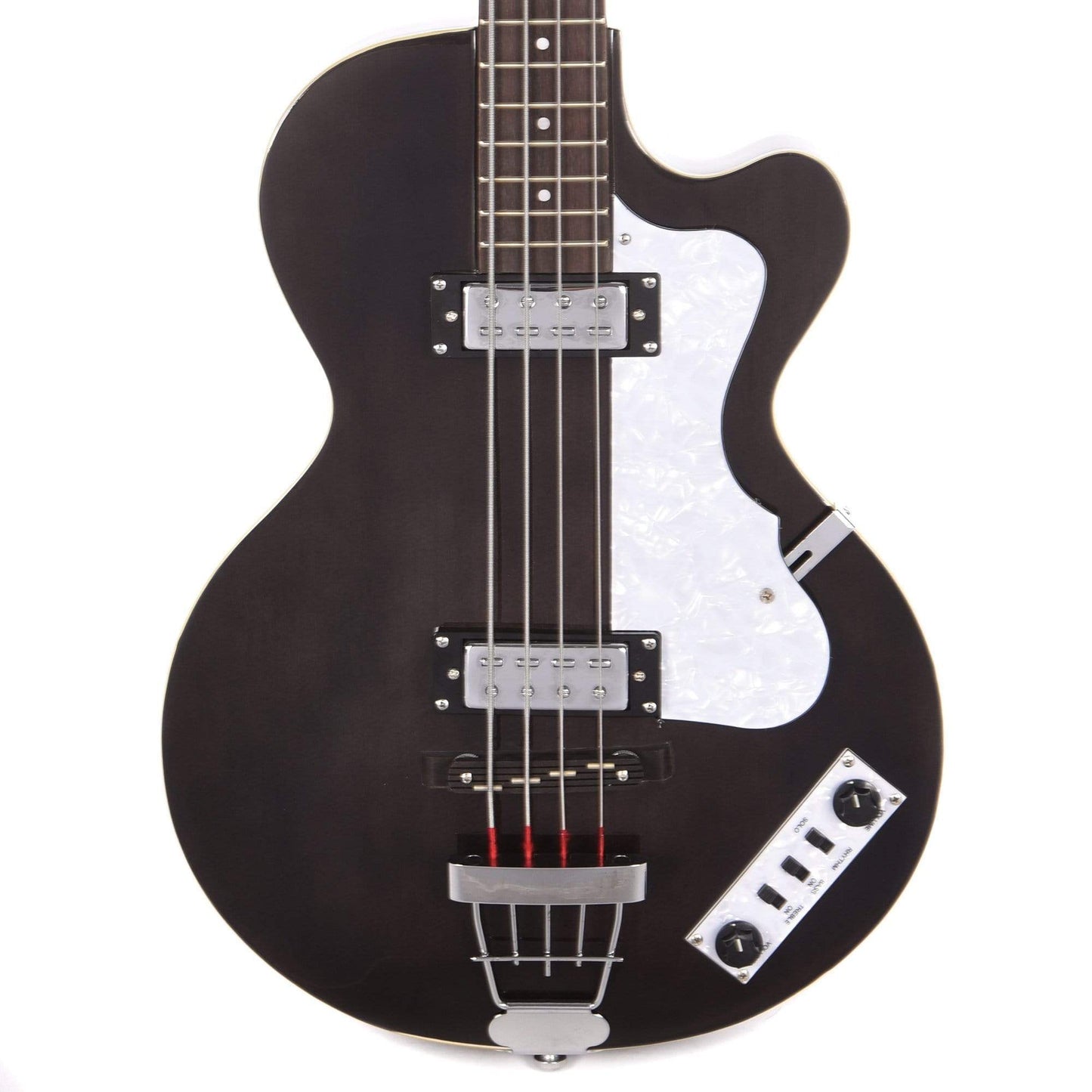 Hofner Ignition Series Club Bass Trans Black Bass Guitars / 4-String
