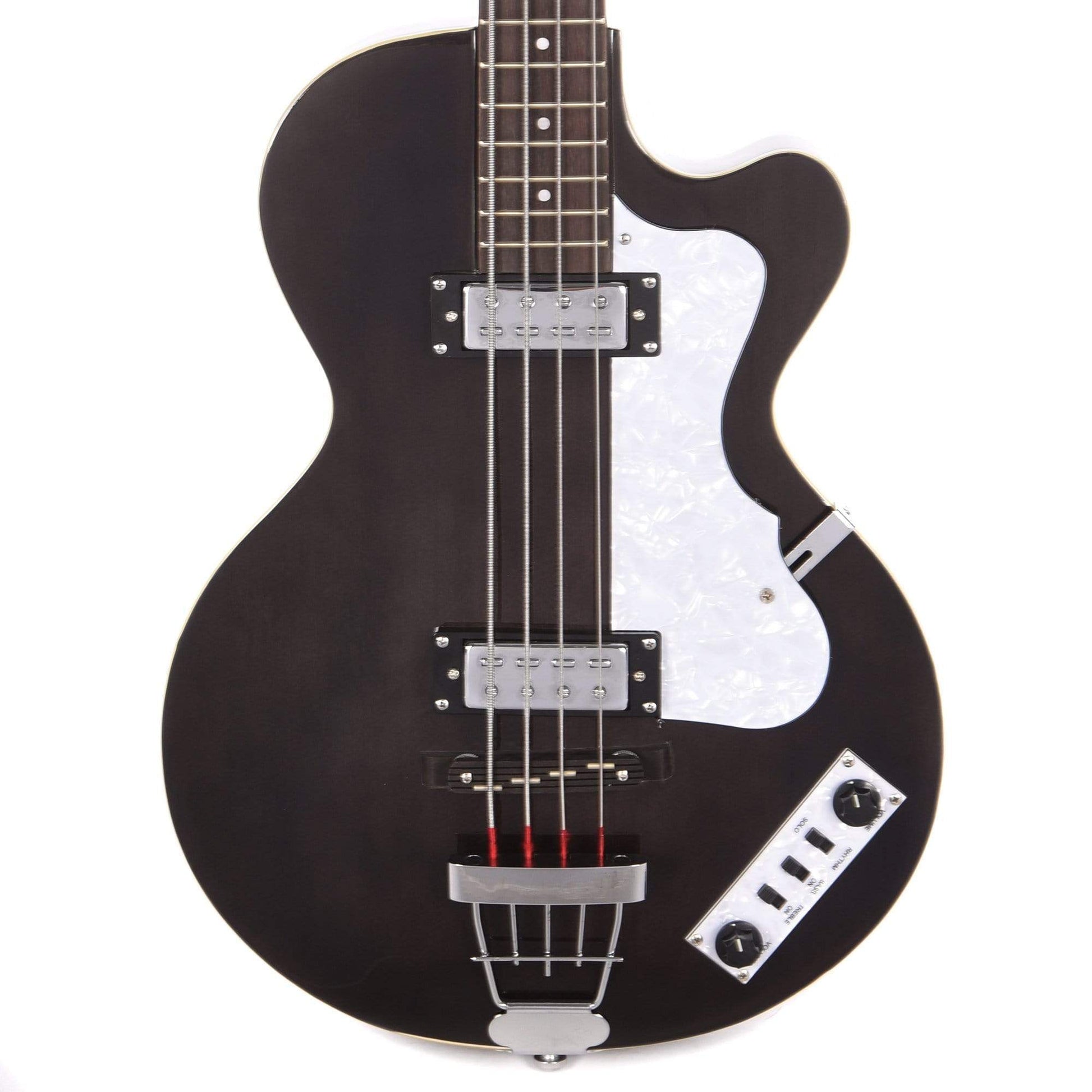 Hofner Ignition Series Club Bass Trans Black Bass Guitars / 4-String