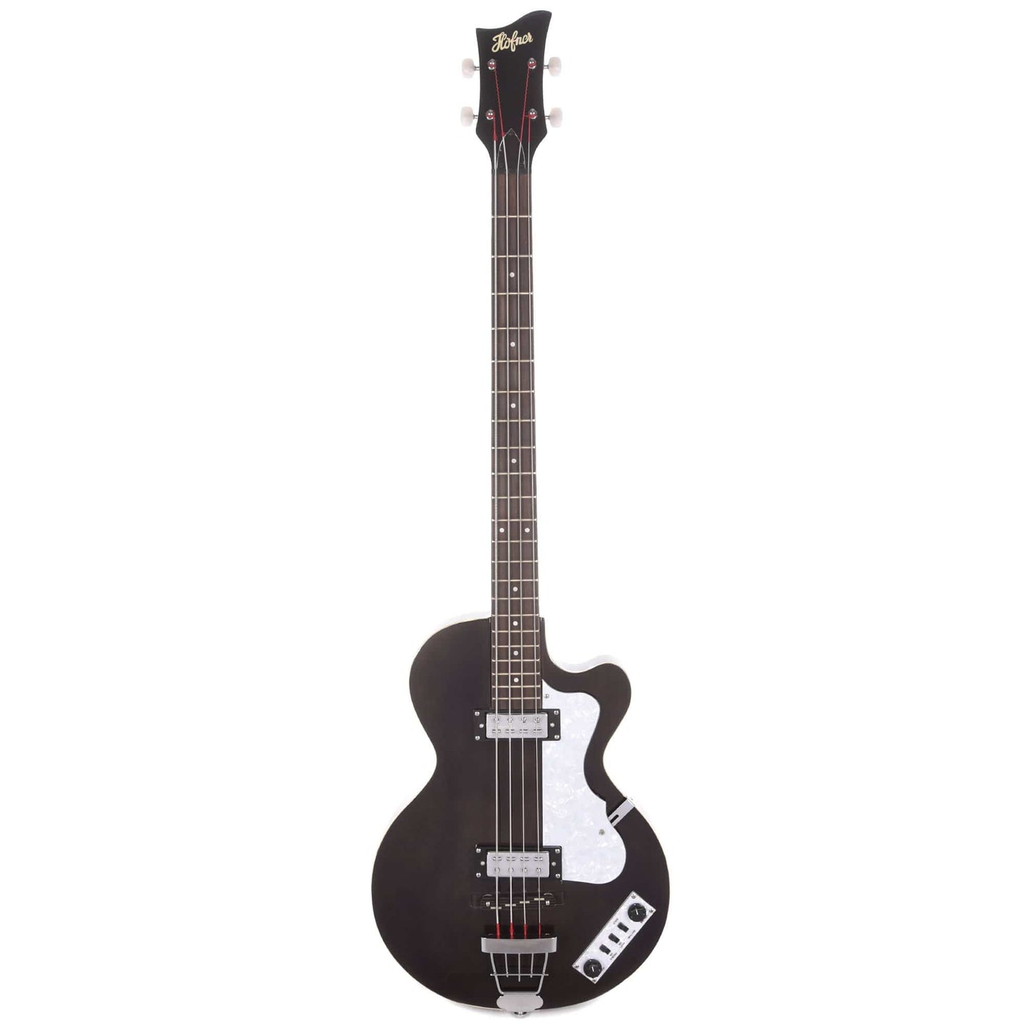 Hofner Ignition Series Club Bass Trans Black Bass Guitars / 4-String