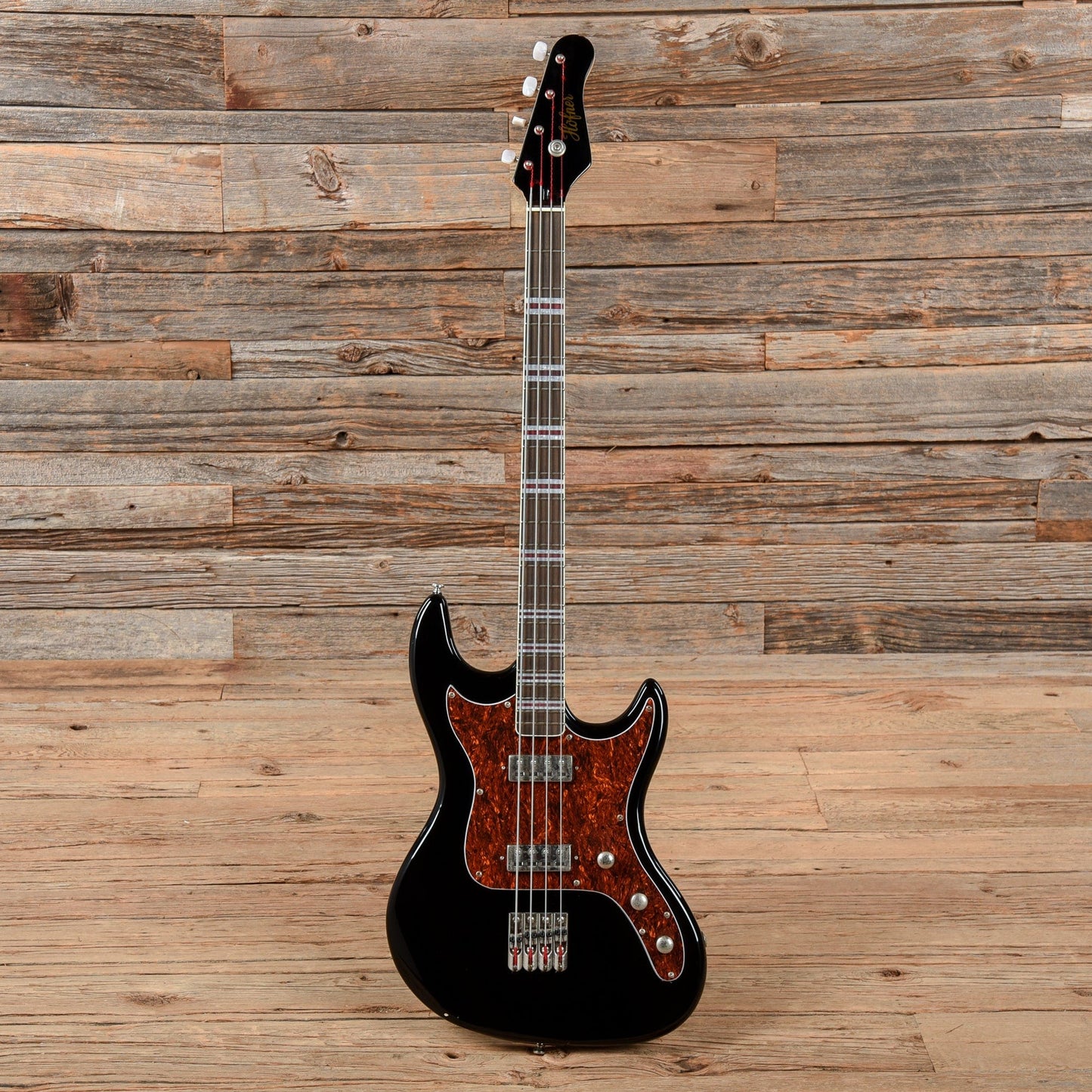 Hofner Ignition Series Galaxy Bass Black Bass Guitars / 4-String