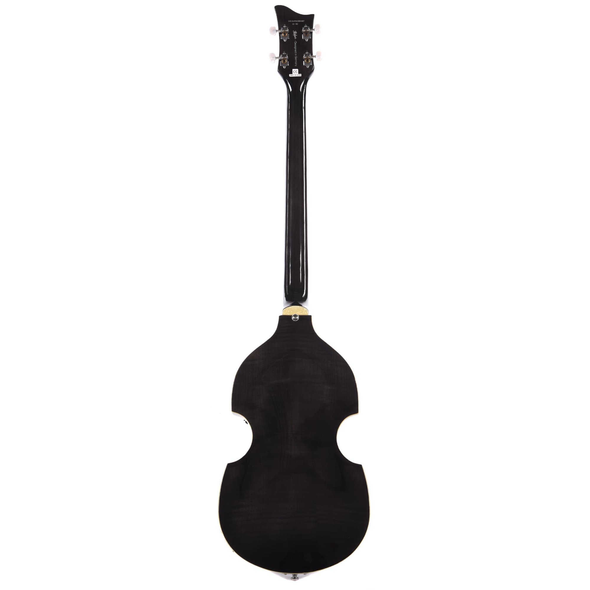 Hofner Ignition Series Violin Bass Trans Black Bass Guitars / 4-String