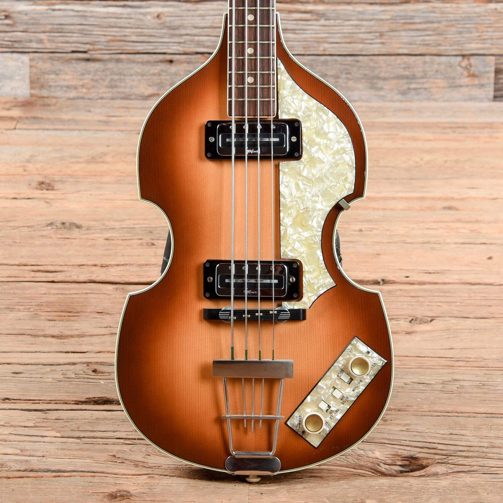 Hofner 500/1 Sunburst 1970 Bass Guitars / Short Scale
