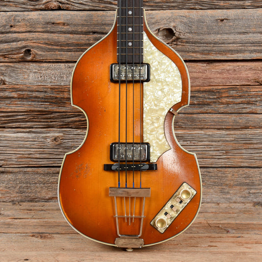 Hofner H500/1-63-RLC-0 Sunburt 2019 Bass Guitars / Short Scale