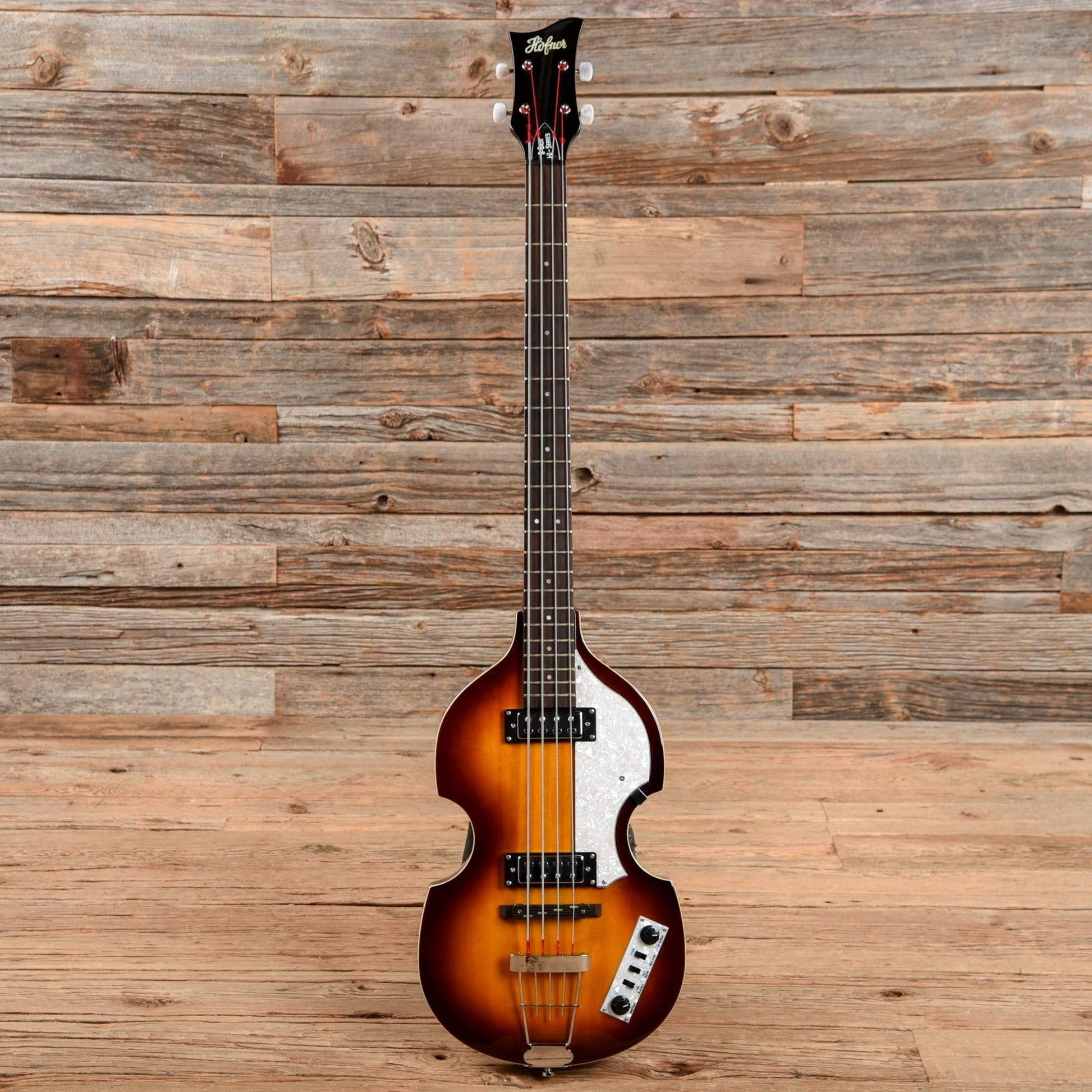 Hofner Ignition Series Violin Bass Sunburst Bass Guitars / Short Scale