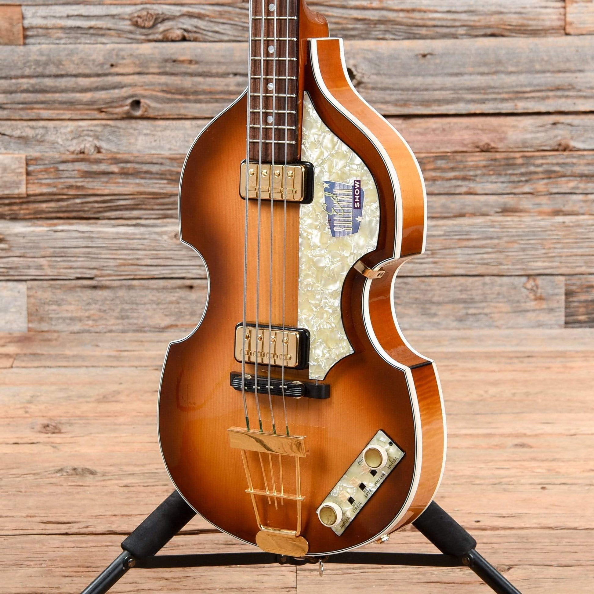 Hofner Limited Edition '62 Ed Sullivan Show 500/1 Sunburst Bass Guitars / Short Scale