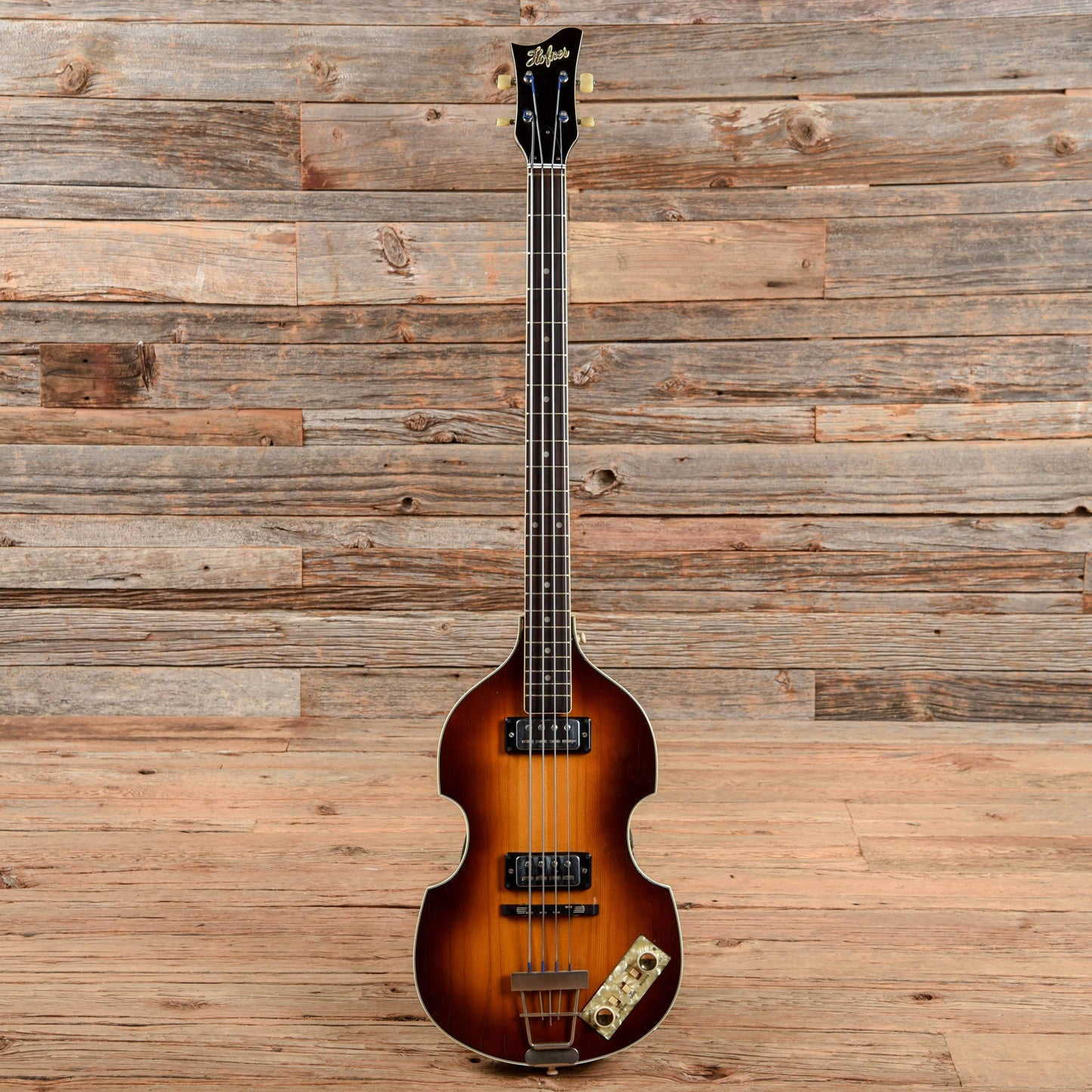 Hofner Violin Bass Sunburst 1960s Bass Guitars / Short Scale