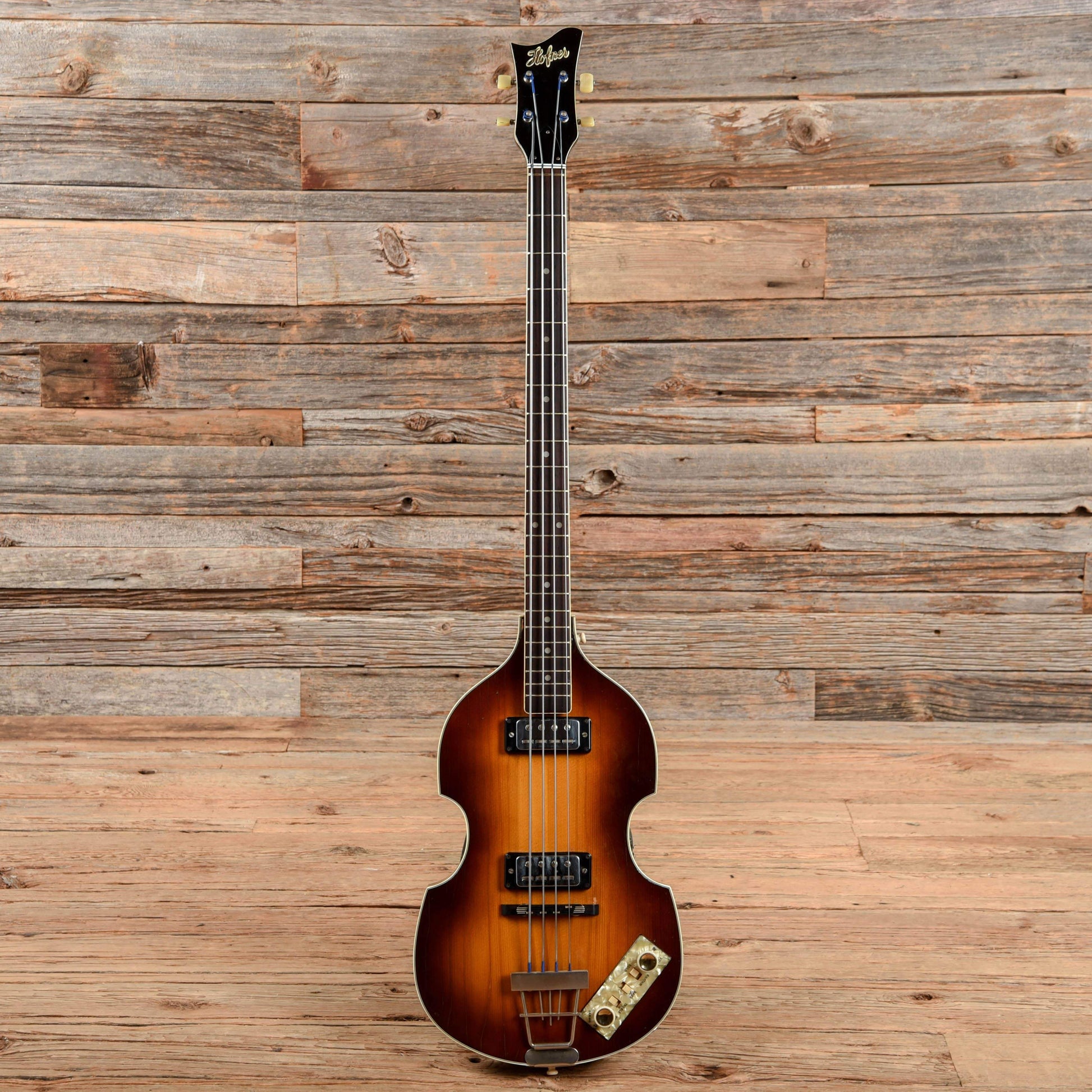 Hofner Violin Bass Sunburst 1960s Bass Guitars / Short Scale