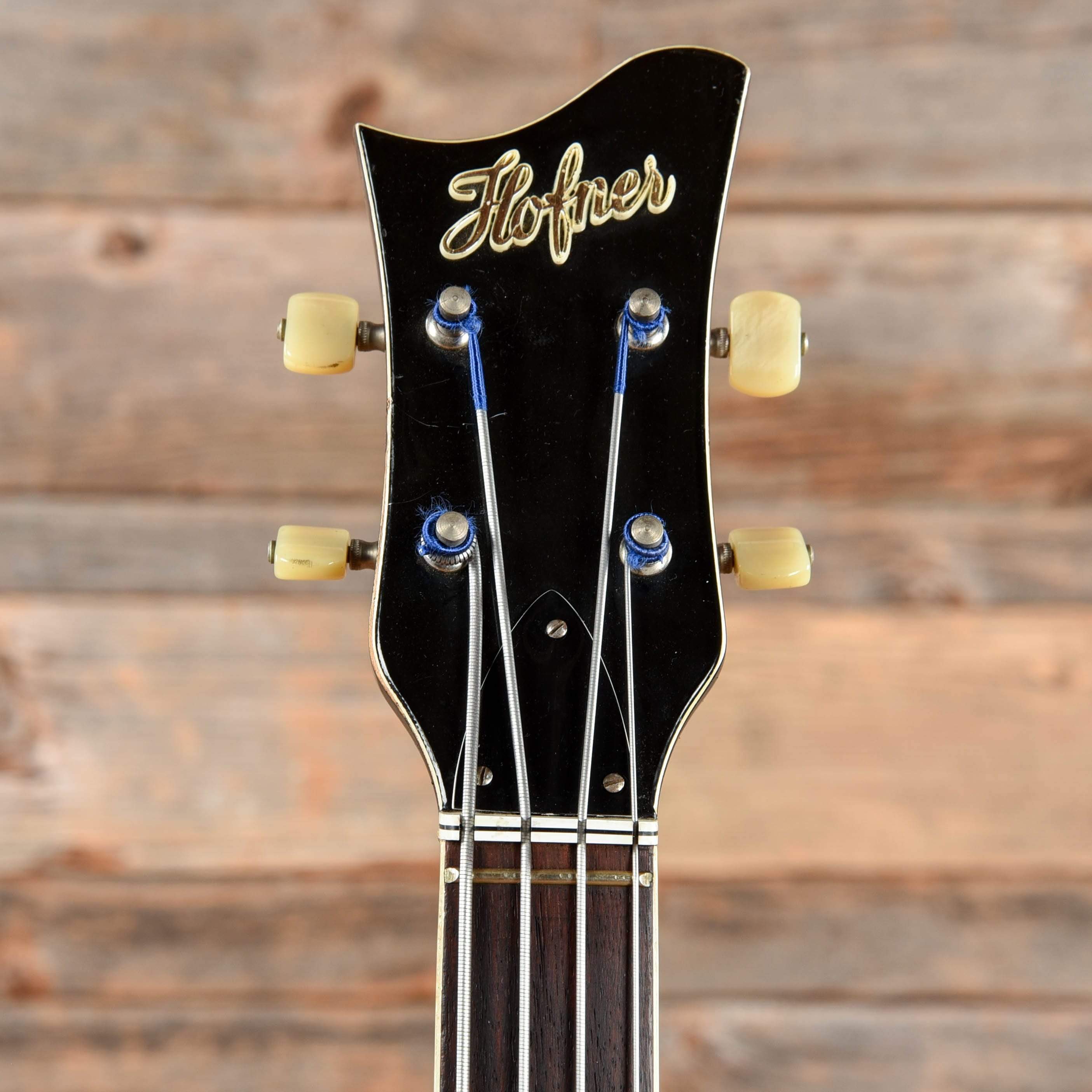 Hofner Violin Bass Sunburst 1960s Bass Guitars / Short Scale