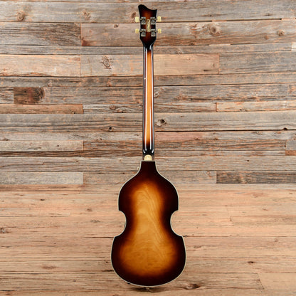 Hofner Violin Bass Sunburst 1960s Bass Guitars / Short Scale