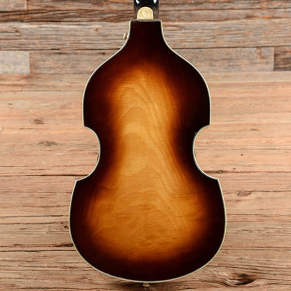 Hofner Violin Bass Sunburst 1960s Bass Guitars / Short Scale