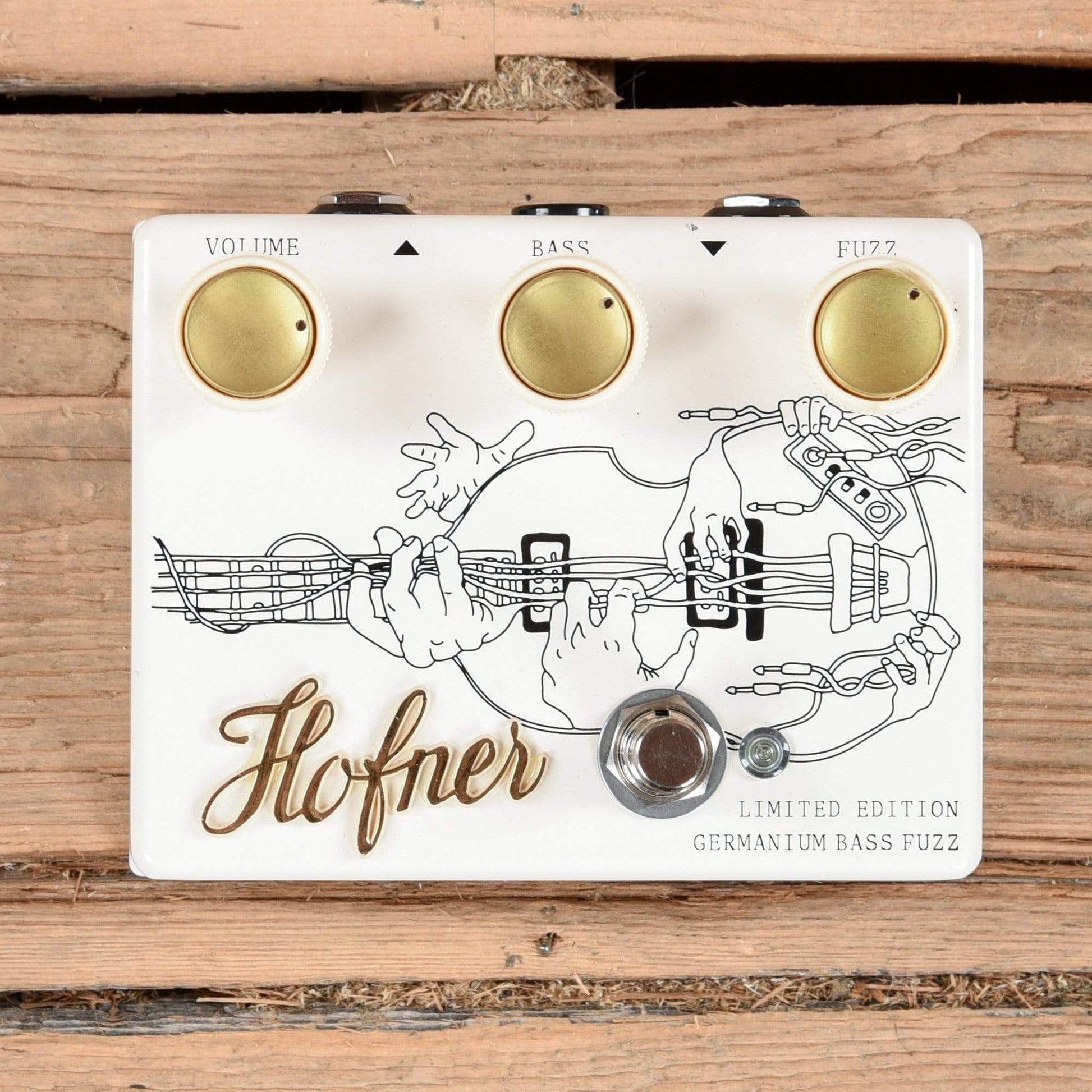 höfner pedals Hofner Limited Edition Germanium Bass Fuzz – Chicago Music Exchange