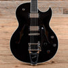 Hofner Gold Label Limited Edition Thin President Florentine Black 2017 Electric Guitars / Hollow Body