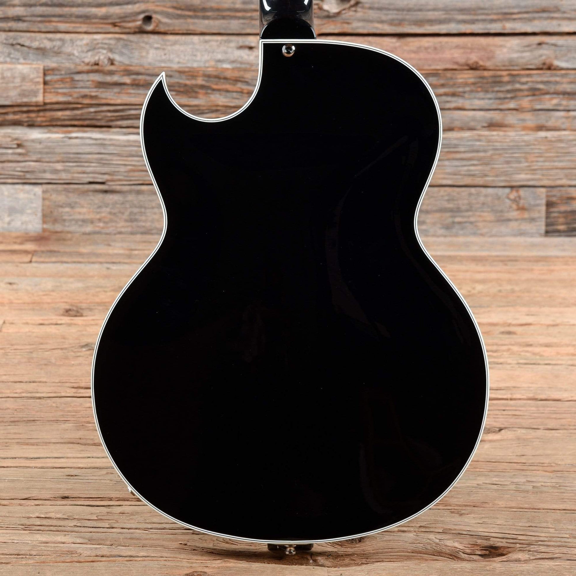 Hofner Gold Label Limited Edition Thin President Florentine Black 2017 Electric Guitars / Hollow Body