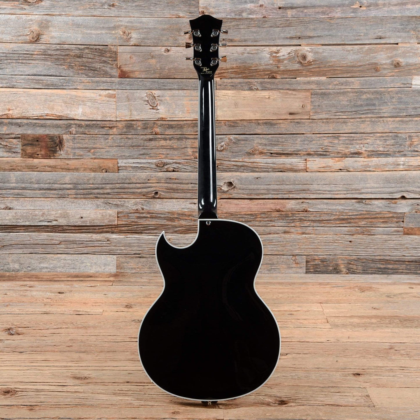 Hofner Gold Label Limited Edition Thin President Florentine Black 2017 Electric Guitars / Hollow Body