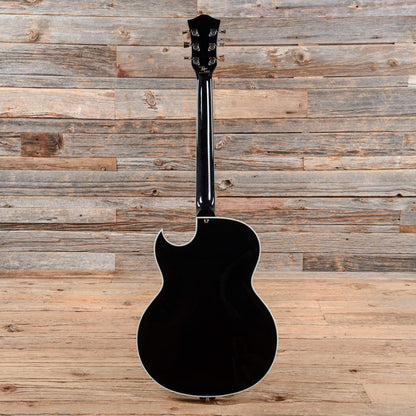 Hofner Gold Label Limited Edition Thin President Florentine Black 2017 Electric Guitars / Hollow Body