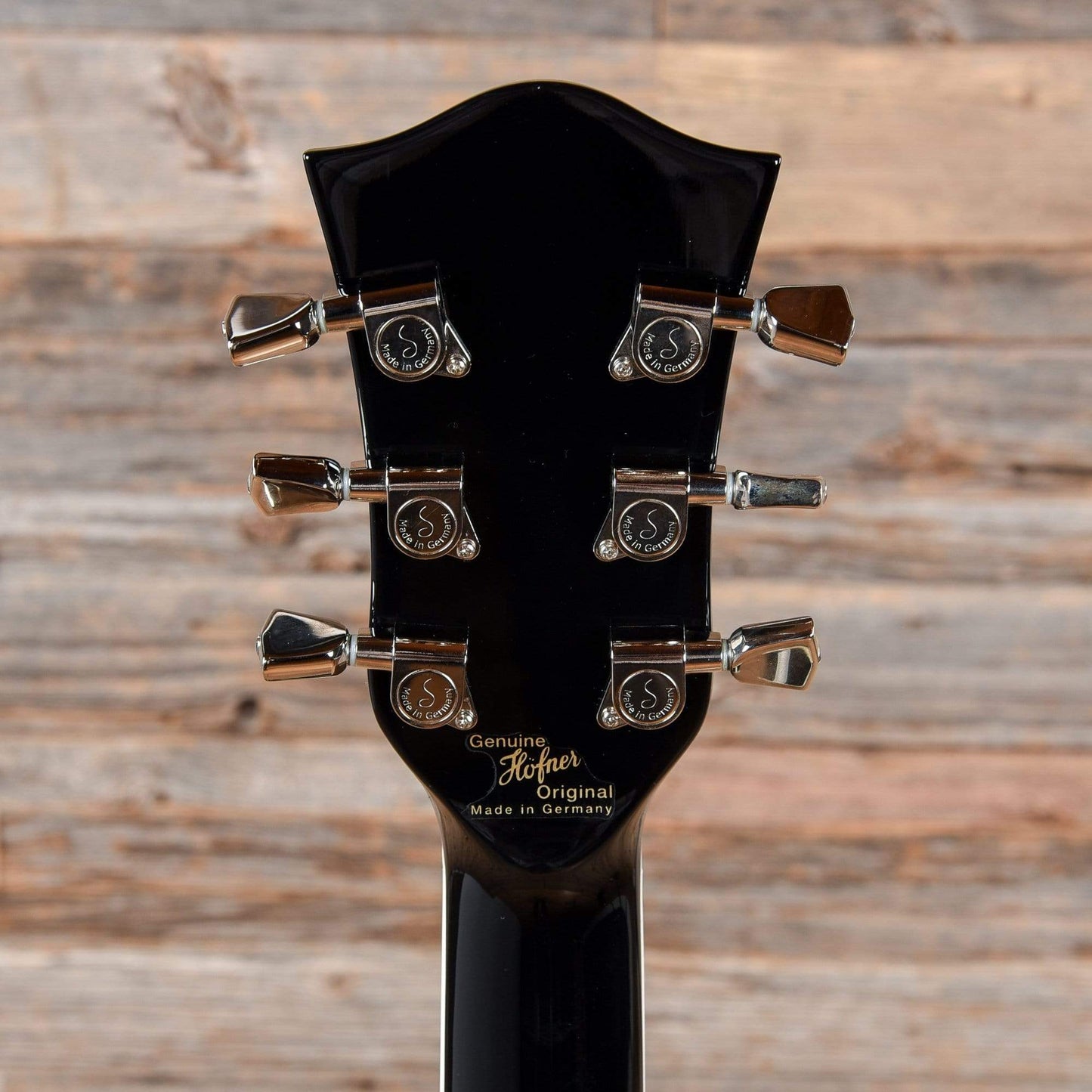 Hofner Gold Label Limited Edition Thin President Florentine Black 2017 Electric Guitars / Hollow Body