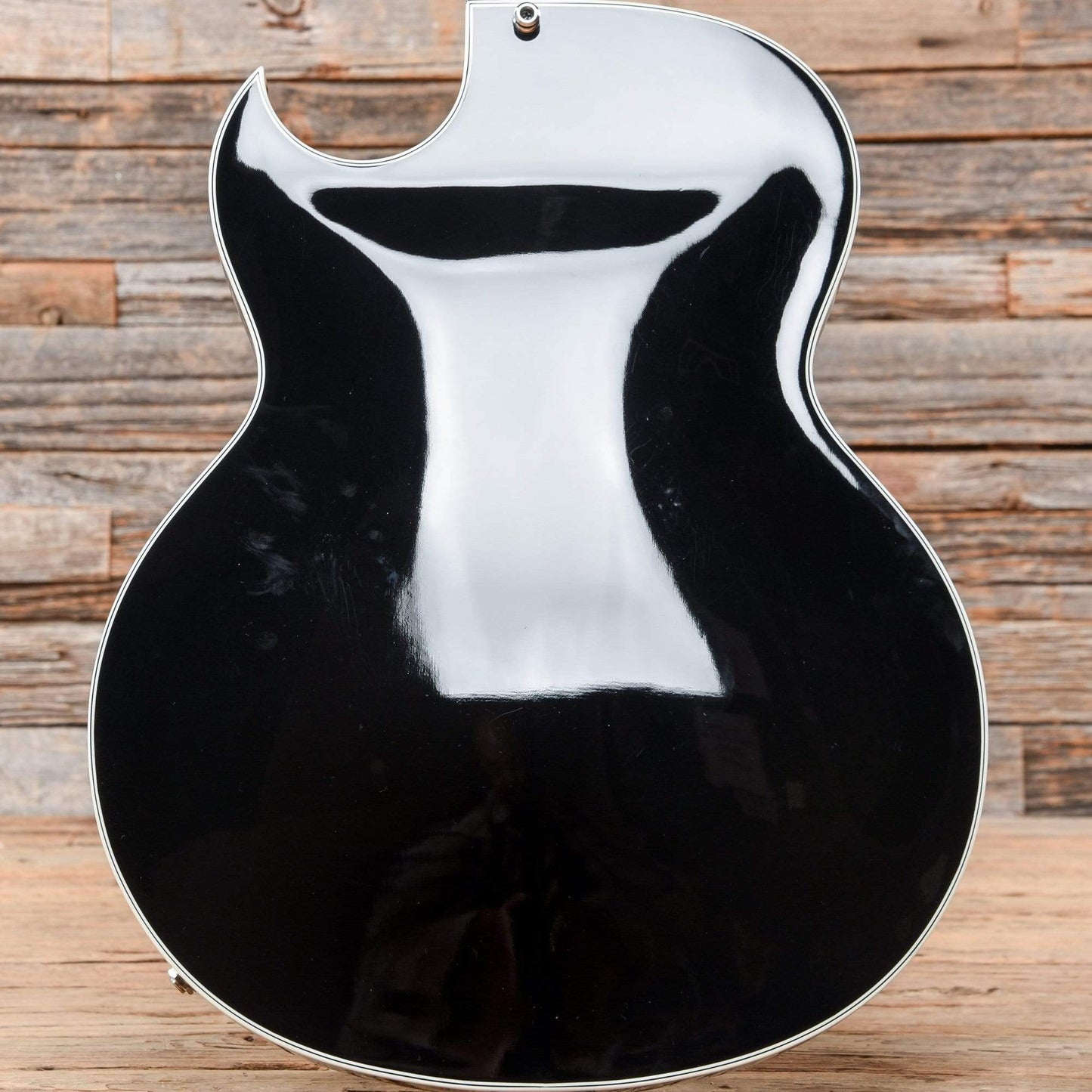 Hofner Gold Label Limited Edition Thin President Florentine Black 2017 Electric Guitars / Hollow Body