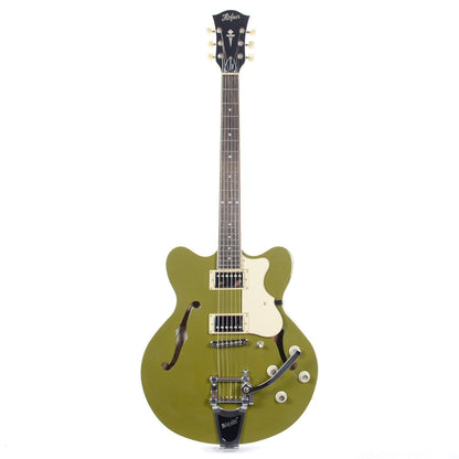Hofner Contemporary Verythin Olive Green w/Bigsby Electric Guitars / Semi-Hollow