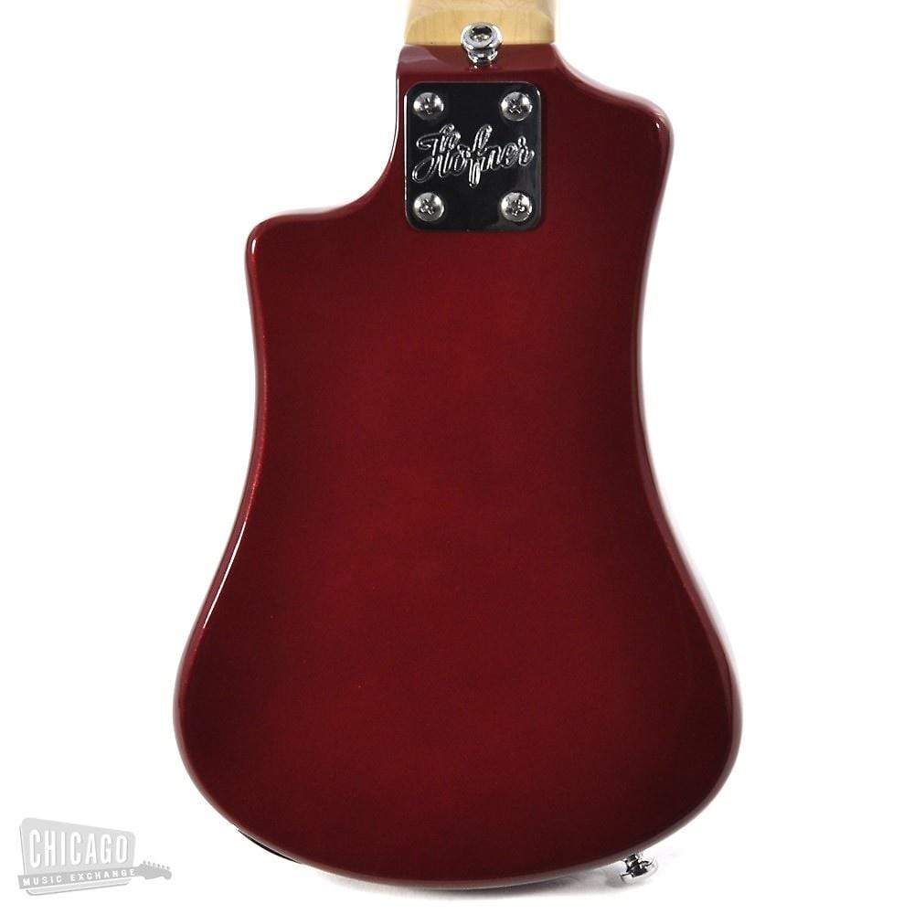 Hofner CT Shorty Travel Guitar Red Electric Guitars / Solid Body