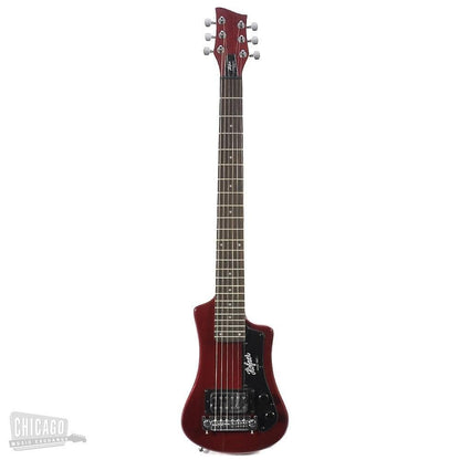 Hofner CT Shorty Travel Guitar Red Electric Guitars / Solid Body