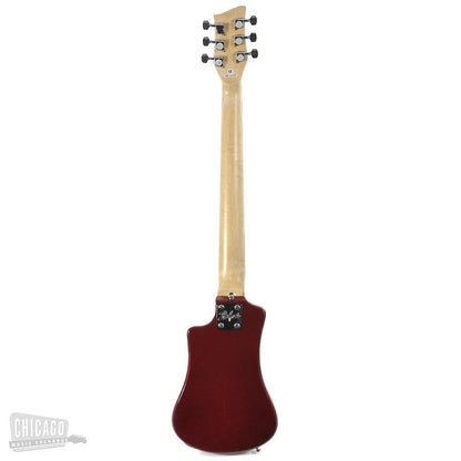 Hofner CT Shorty Travel Guitar Red Electric Guitars / Solid Body