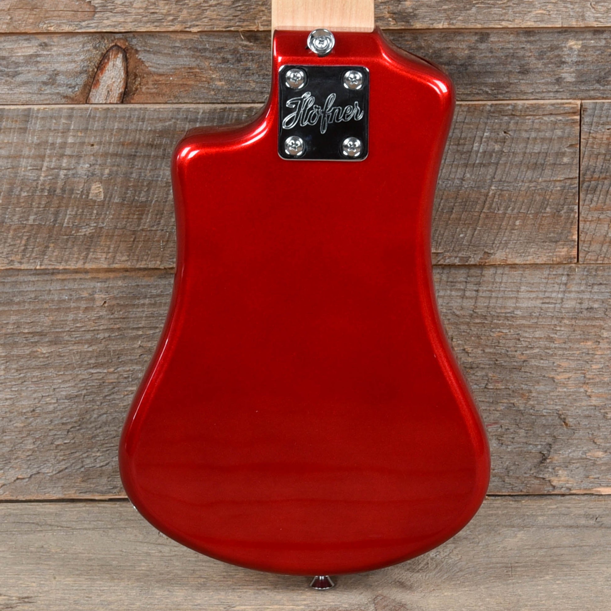 Hofner CT Shorty Travel Guitar Red Electric Guitars / Solid Body