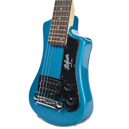 Hofner CT Shorty Travel Guitar Blue Electric Guitars / Travel / Mini