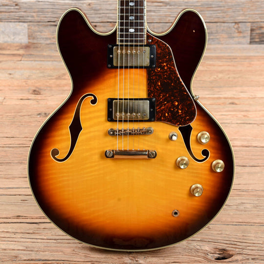 Hohner SH-35 Pro Sunburst 1970s Electric Guitars / Semi-Hollow