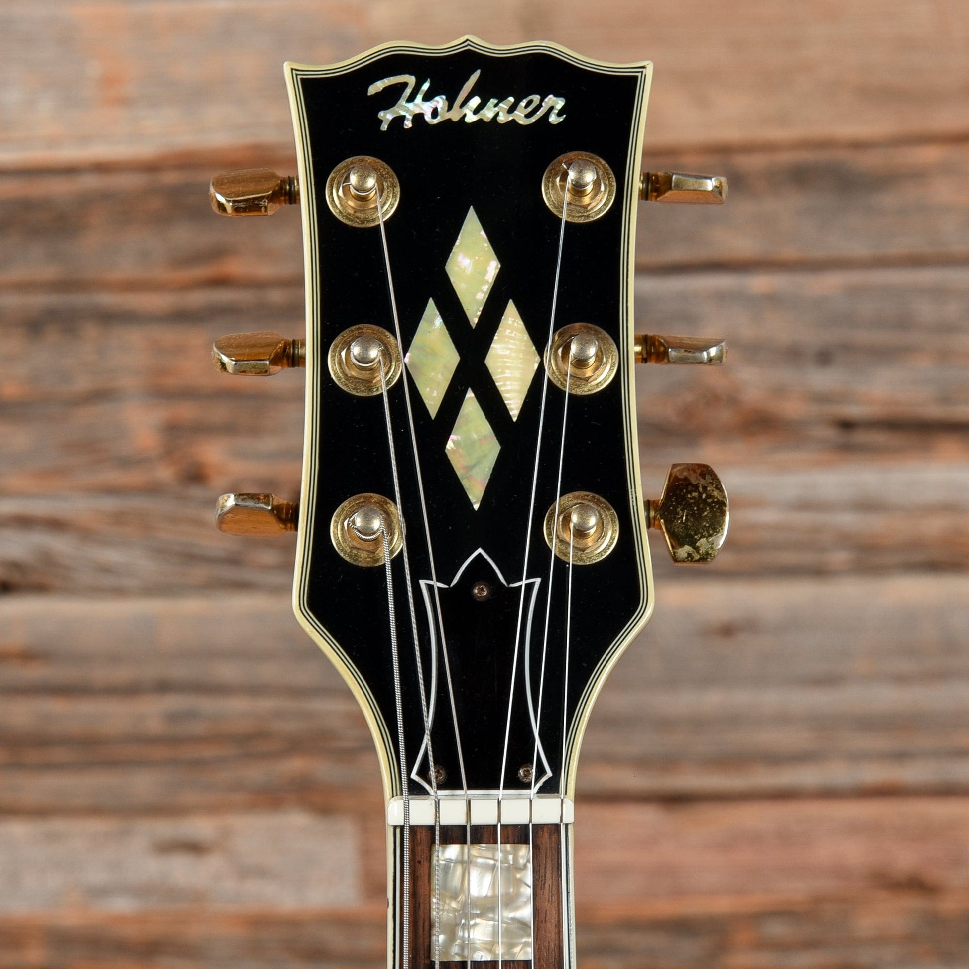 Hohner HG 430 Black 1970s Electric Guitars / Solid Body