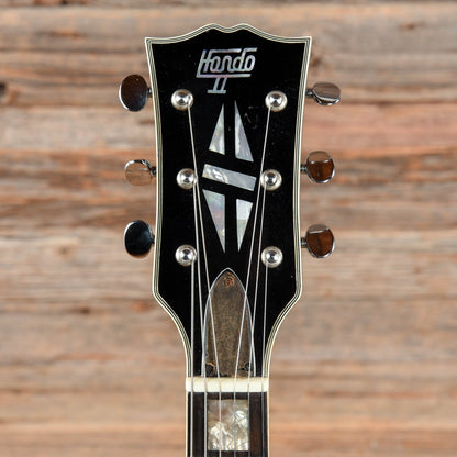 Hondo II HDLP-2B Singlecut Black 1970s Electric Guitars / Solid Body