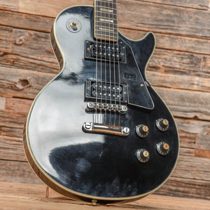 Hondo II HDLP-2B Singlecut Black 1970s Electric Guitars / Solid Body