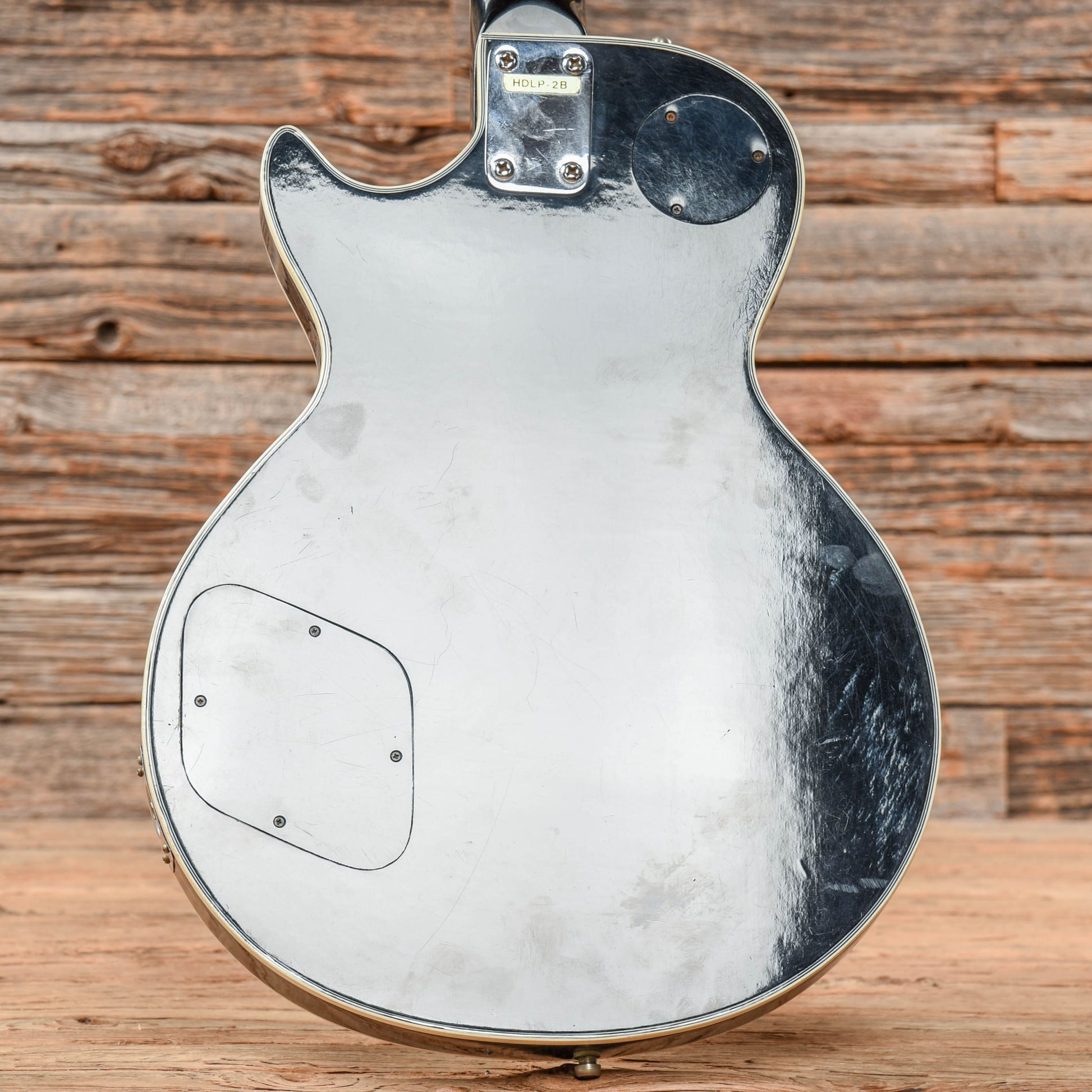 Hondo II HDLP-2B Singlecut Black 1970s Electric Guitars / Solid Body