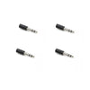 Hosa Adaptor GPM-103 3.5mm TRS-F to 1/4" TRS-M 4 Pack Bundle Accessories / Cables