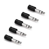 Hosa Adaptor GPM-103 3.5mm TRS-F to 1/4" TRS-M 5 Pack Bundle Accessories / Cables