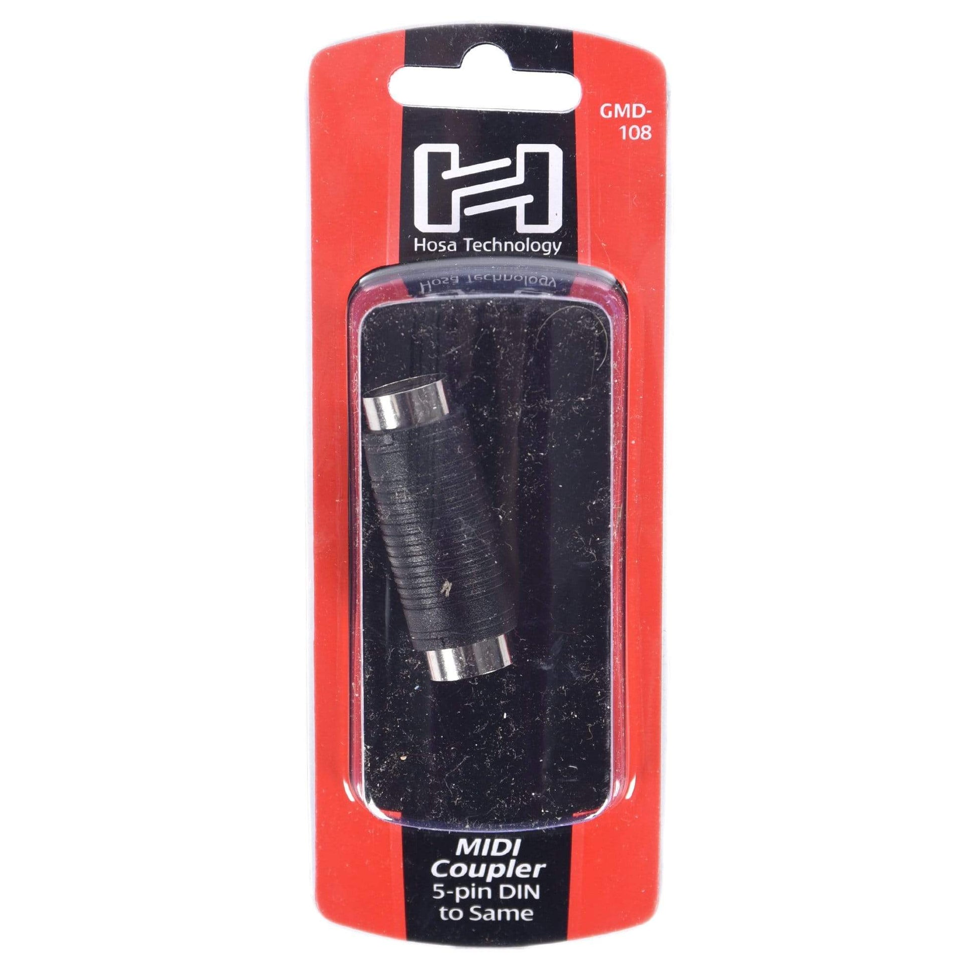 Hosa MIDI Coupler 5-pin DIN to DIN Accessories / Cables