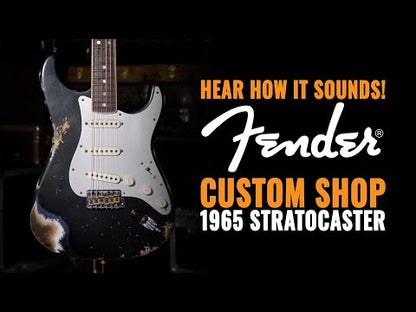Fender Custom Shop 1965 Stratocaster "Chicago Special" Heavy Relic Super Aged Dark Lake Placid Blue w/Roasted Bound Neck