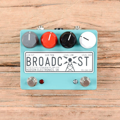 Hudson Electronics PG-24V-FS Broadcast Mint Turquoise Effects and Pedals / Fuzz