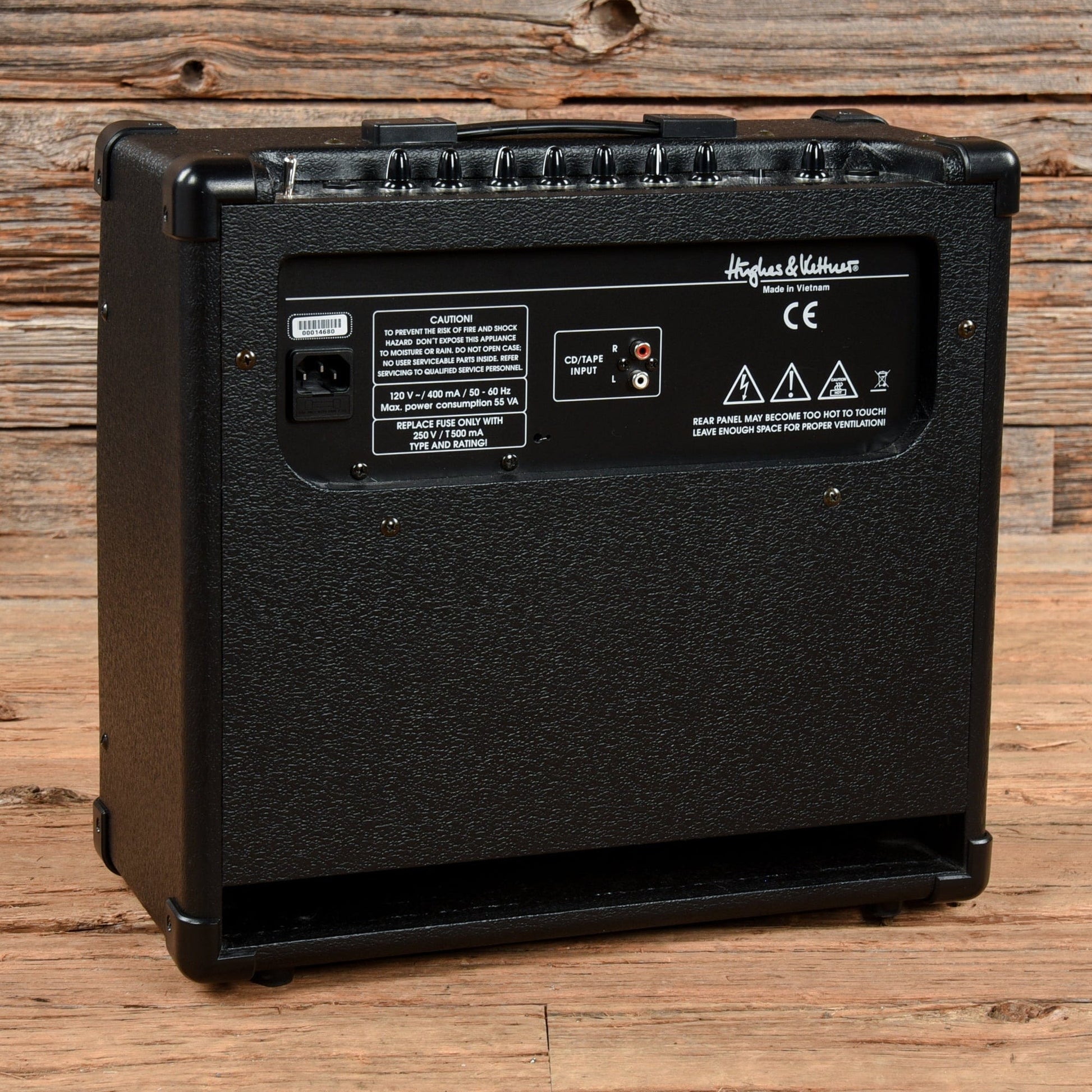 Hughes & Kettner Edition Blue 15R 2-Channel 15-Watt 1x8" Guitar Combo Amps / Guitar Cabinets