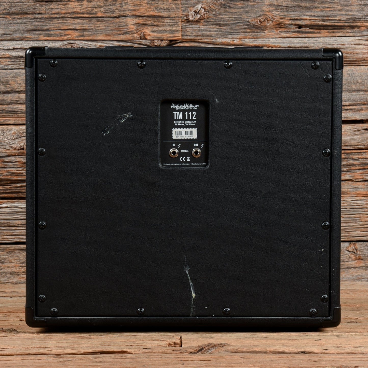 Hughes & Kettner TubeMeister TM 112 60W 1x12" Guitar Speaker Cabinet Amps / Guitar Cabinets